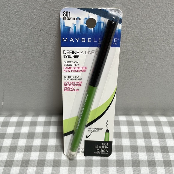 Maybelline Define A Line Eyeliner, Ebony Black - Picture 7 of 8